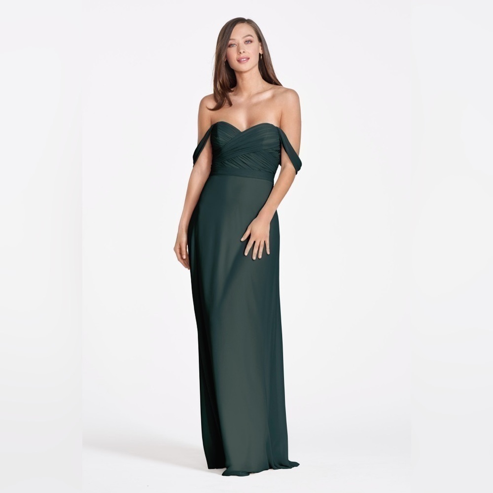 Wtoo Marzia Evergreen Bridesmaids‎ dress size 8 NWT
